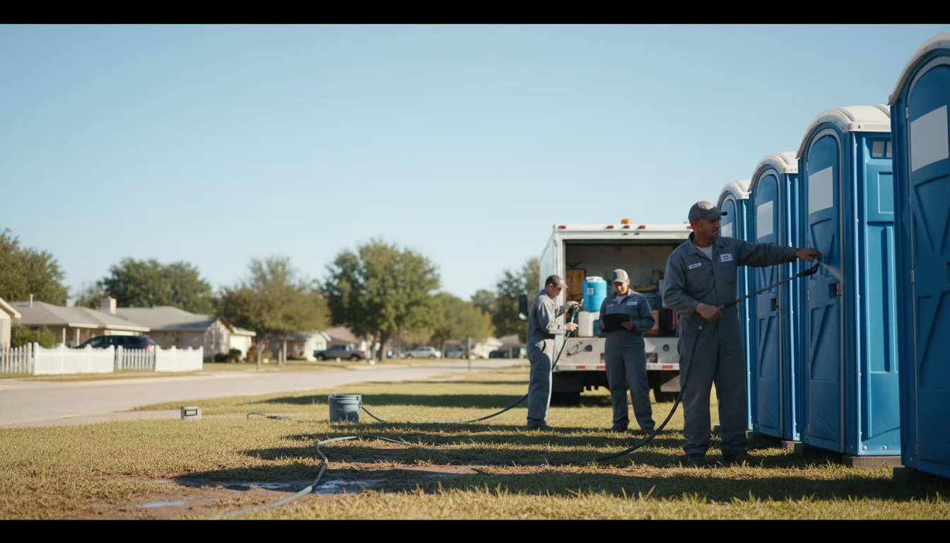 Long-Term Portable Toilet Rental in Patton, CA near me